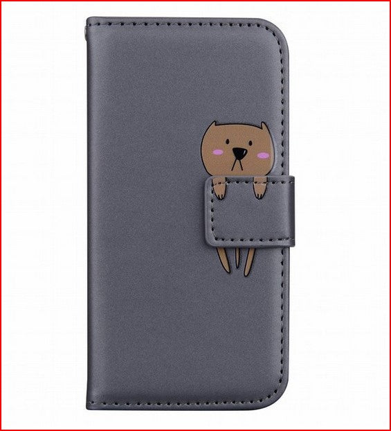 Simple Flip Wallet Pet Cute Cover Case for Google Pixel 4A 5A 6 6 Pro