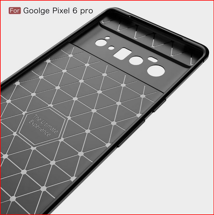 Fashion Full Protection Carbon Fiber Cover Case for Google Pixel 6 Pro