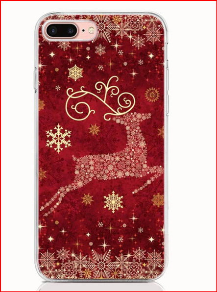 Merry Christmas Deer Soft TPU Cover Case for Google Pixel 6 6 Pro 5 4