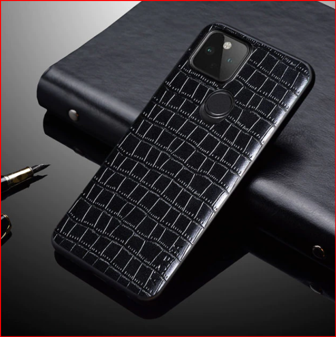 Crocodile Pattern PU Leather Slim Cover Case for Google Pixel 6 6 Pro