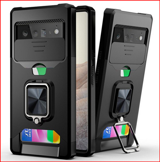 Amor Ring Holder Stand lens Slide Protection Case Google Pixel 6 6 Pro