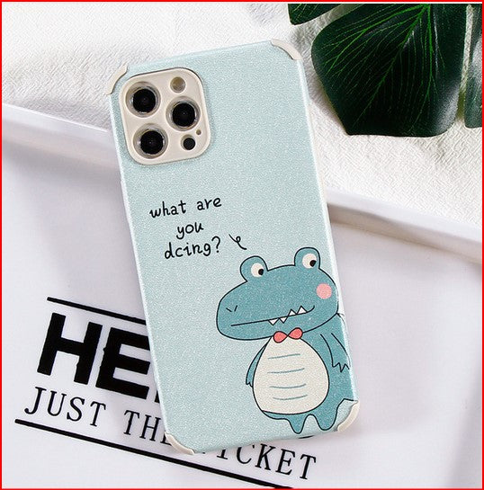 Cartoon Cute Couple Lover Case for Apple iPhone 15 14 13 12 11 Pro Max