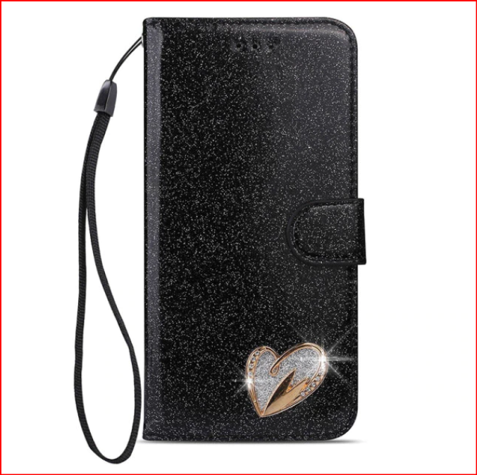 Glitter Wallet Leather Case for Samsung Galaxy S23 Plus S22 Ultra Note