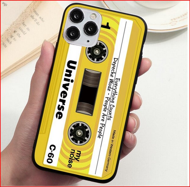 Vintage Cassette Tape Retro Case for Apple iPhone 15 14 13 12 Pro Max