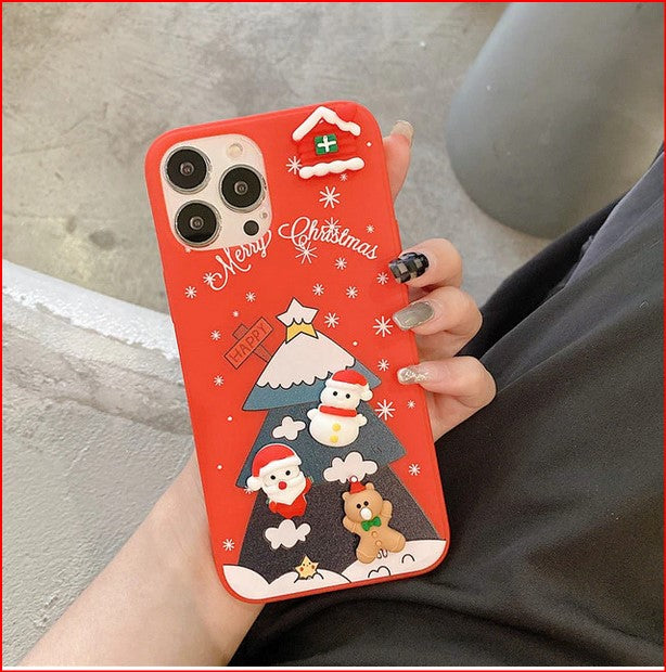 Merry Christmas Santa Cover Case for Apple iPhone 15 14 13 12 11 Pro