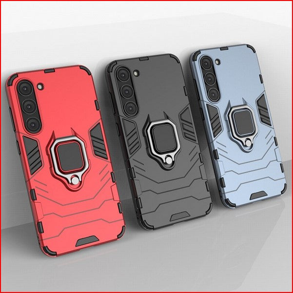 Kickstand Magnet Armor Cover Case for Samsung Galaxy S23 Plus Ultra