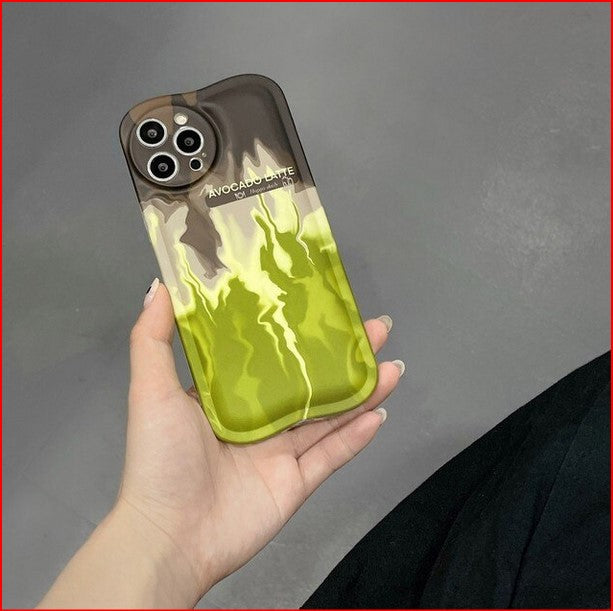 Macha Latte Coffee Pattern Cover Case for Apple iPhone 13 12 11 ProMax