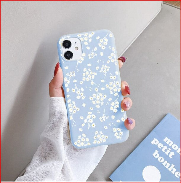 Fashion Flower Floral Cover Case for Apple iPhone 15 14 13 12 11 Pro