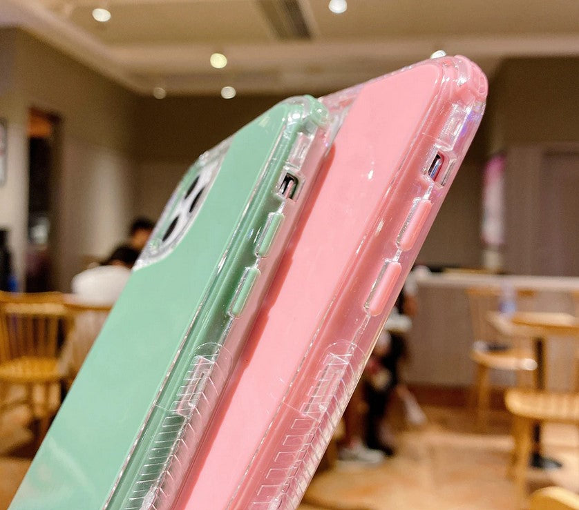 Fashion Luxury Candy Color Case for Apple iPhone 15 14 13 12 11 ProMax