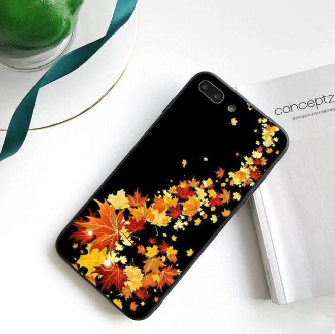 Autumn Leaves fall Halloween Case for Apple iPhone 15 14 13 12 Pro Max
