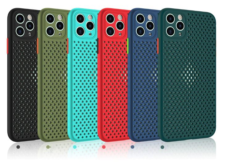 Heat Dissipation Breathable Case for  Apple iPhone 15 13 12 11 Pro Max