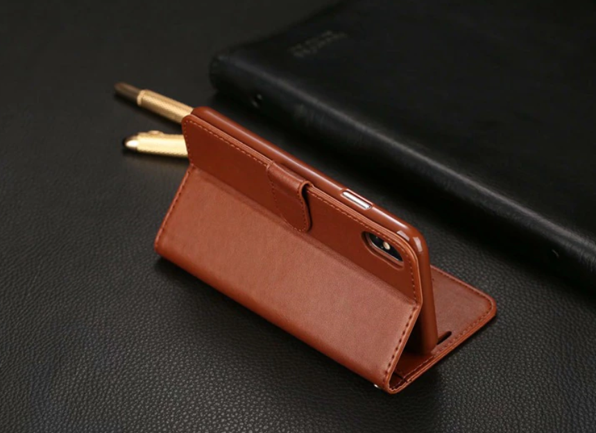 Card Wallet Flip PU Leather Case for Apple iPhone 15 14 13 12 11 Pro