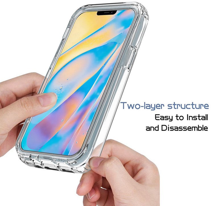 Transparent Shockproof Cover Case for Apple iPhone 15 14 13 12 Pro Max