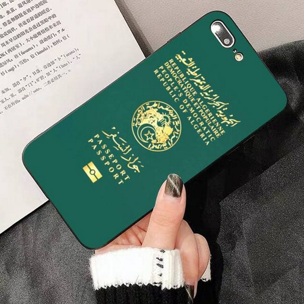 Fashion Passport Case for Apple iPhone 13 12 11 Pro Max Mini X Xr Xs