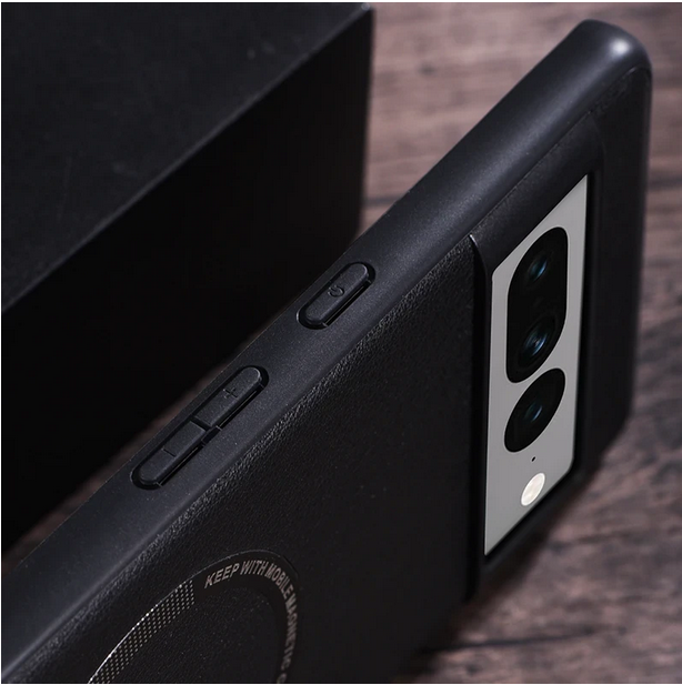 Luxury Leather Wireless Charge Cover Case for Google Pixel 7 Pro 6 Pro