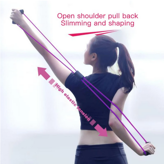 Fitness Resistance Bands Tension Back Stretch Elastic Rope Exercise