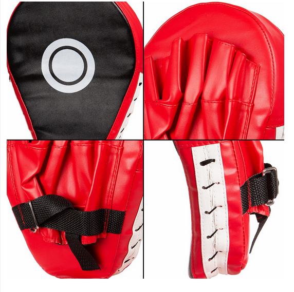 2 PCS Kick Boxing Gloves Pad Punch Karate Muay Thai Exercise Equipment