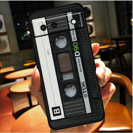Vintage Classic Old Cassette tape Cover Case for Google Pixel 7 Pro 6A