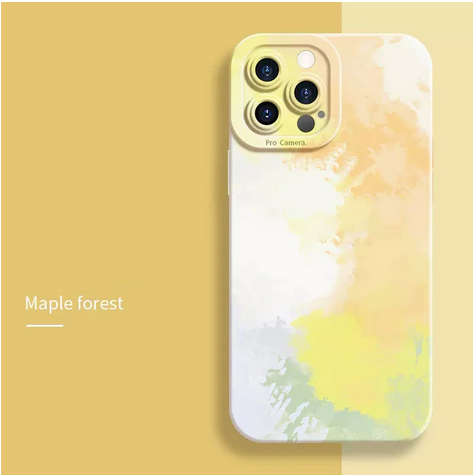 Oil Painting Colorful Cover Case for Apple iPhone 14 Pro Max 13 Mini