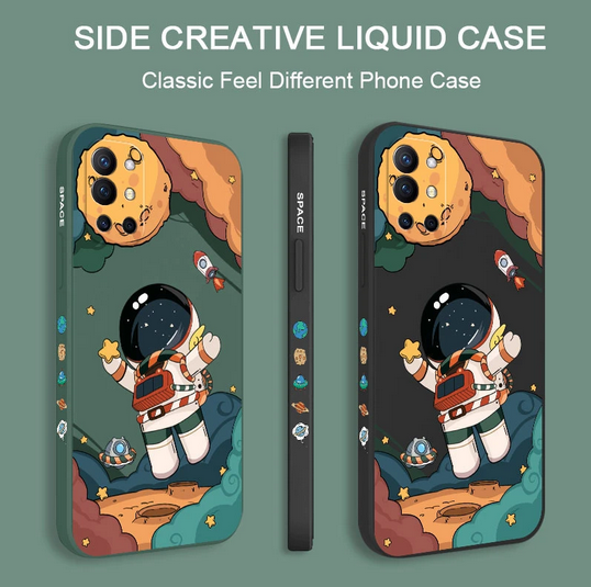 Astronaut Star Space Cartoon Cover Case for OnePlus 10 Pro 9 Pro 8T