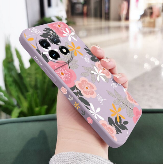 Floral Leaf Flower Colorful Cover Case for OnePlus 10 Pro Oneplus 11