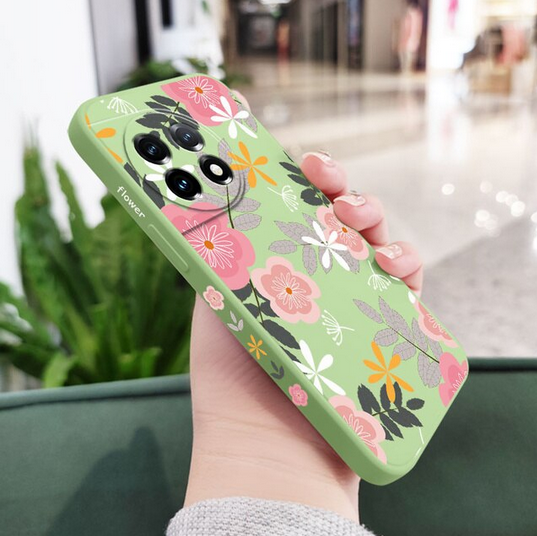Floral Leaf Flower Colorful Cover Case for OnePlus 10 Pro Oneplus 11