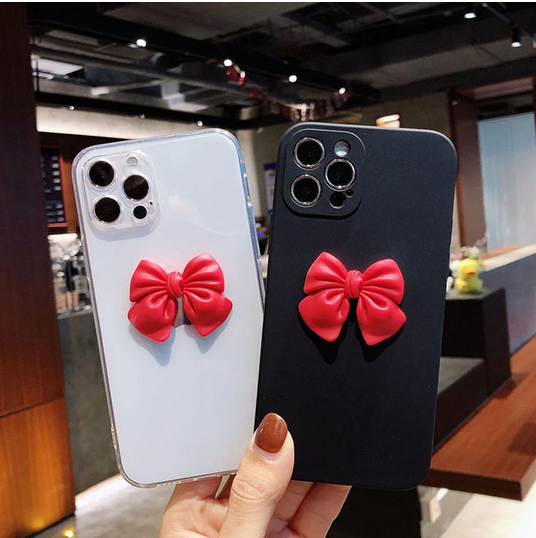 Sweet DIY Bowknot Clear Cover Case for OnePlus 10 Pro Oneplus 9 Pro 8T