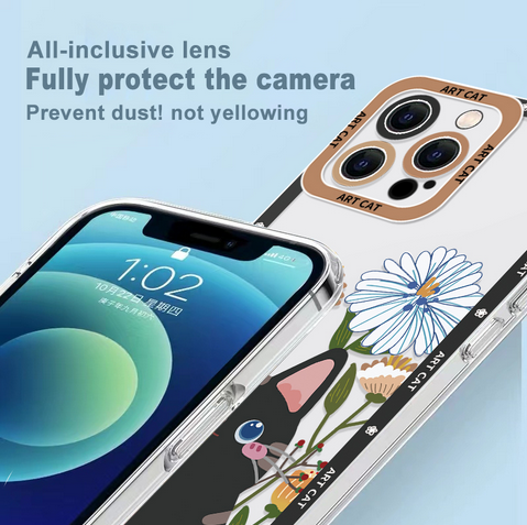 Cartoon Cute Transparent Case For Samsung Galaxy S23 S22 Plus Ultra