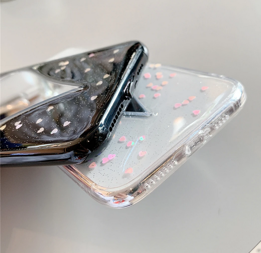 Heart Love Mirror Glitter Cover Case for OnePlus 8 Pro 9 Pro Nord 10