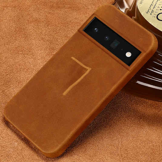 Retro Vintage Leather Protective Cover Case for Google Pixel 7 Pro 5A