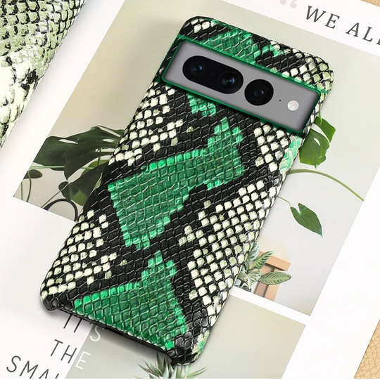 Sneak Pattern Leather Protective Cover Case for Google Pixel 7 Pro 5A