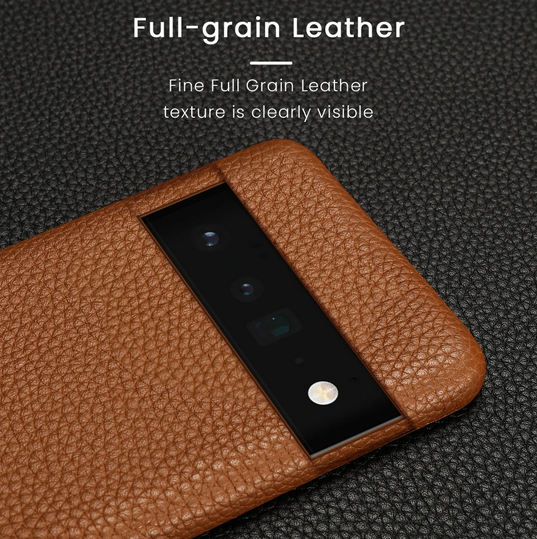 Luxury Solid Color Leather Protective Cover Case for Google Pixel 7Pro