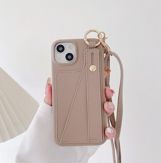 Shoulder Strap Wallet Cover Case for Apple iPhone 15 14 13 12 11 Pro