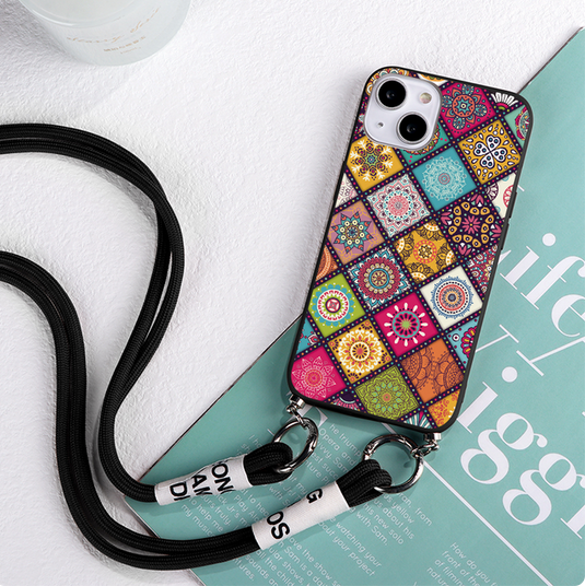 Necklace Lanyard Strap Cover Case for Apple iPhone 15 14 13 12 Pro Max