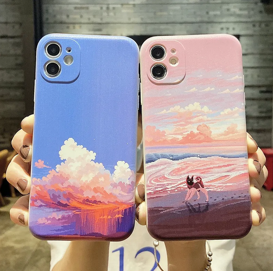 View Cloud Sky Sunset Case For Samsung Galaxy S23 S22 S21 Plus Ultra