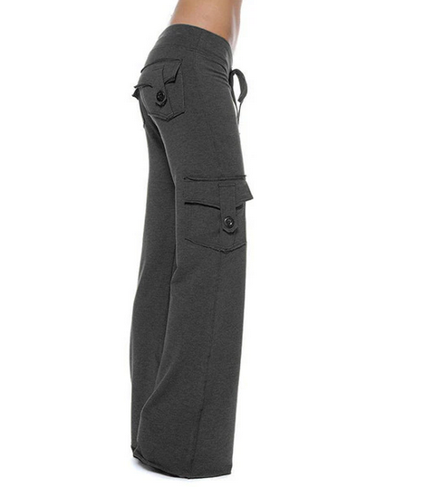 Y2K Thin Cotton Trendy Women Cargo Pants Casual Trousers Plus Size