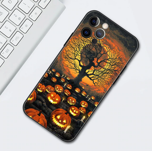 Halloween Pumpkin Cover Case for Apple iPhone 15 14 13 12 11 Pro Max