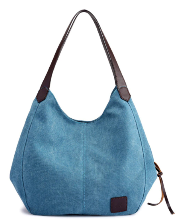 Shopping Tote Fashion Top-handle Bags Canvas Big Quantity Lady Bag