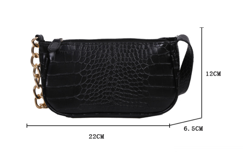 Chain Strap Fashion Top-handle Bag Luxury Leather Handbag Ladies Bag