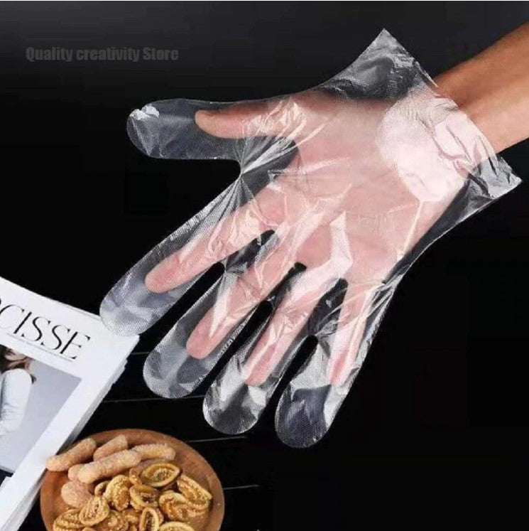 100PCS Disposable Gloves for Cooking Cleaning Multi-functional Gloves