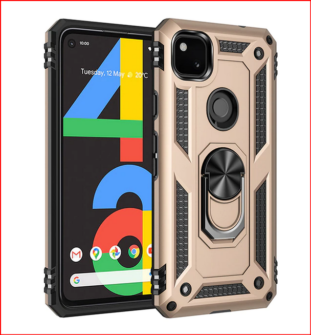 Amor Ring Holder Stand Magnetic Cover Case for Google Pixel 7 7 Pro