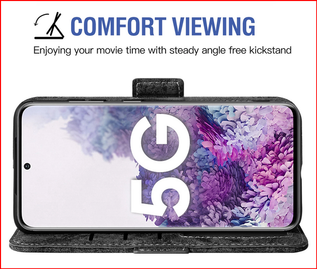 Flip Wallet Kickstand Strap Cover Case for Google Pixel 6 6 Pro 5 4 3
