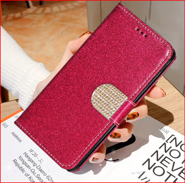 Fashion Glitter Leather Wallet Stand Case for Google Pixel 6 6 Pro 5 4