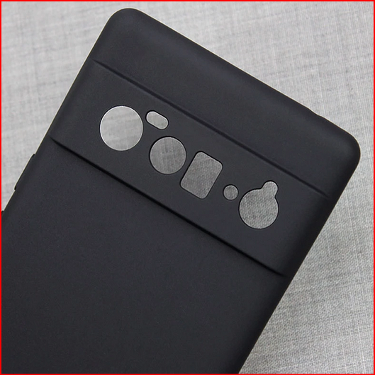 Black Matte Camera Lens Protection Cover Case for Google Pixel 7 6 Pro