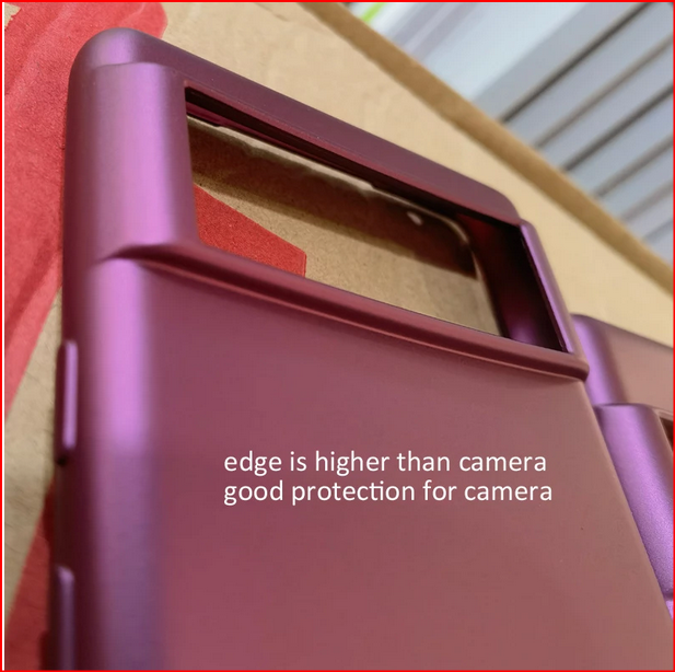 Ultra Thin Matte Purple Silicone Cover Case for Google Pixel 7 6 Pro