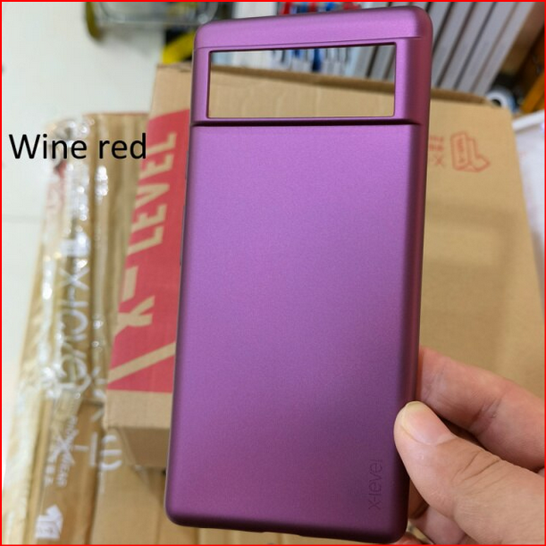 Ultra Thin Matte Purple Silicone Cover Case for Google Pixel 7 6 Pro