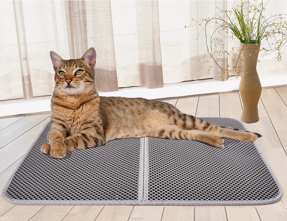 Waterproof Litter Comfortable Bed Pad Mat Dog Cat Clean Trapping Pets