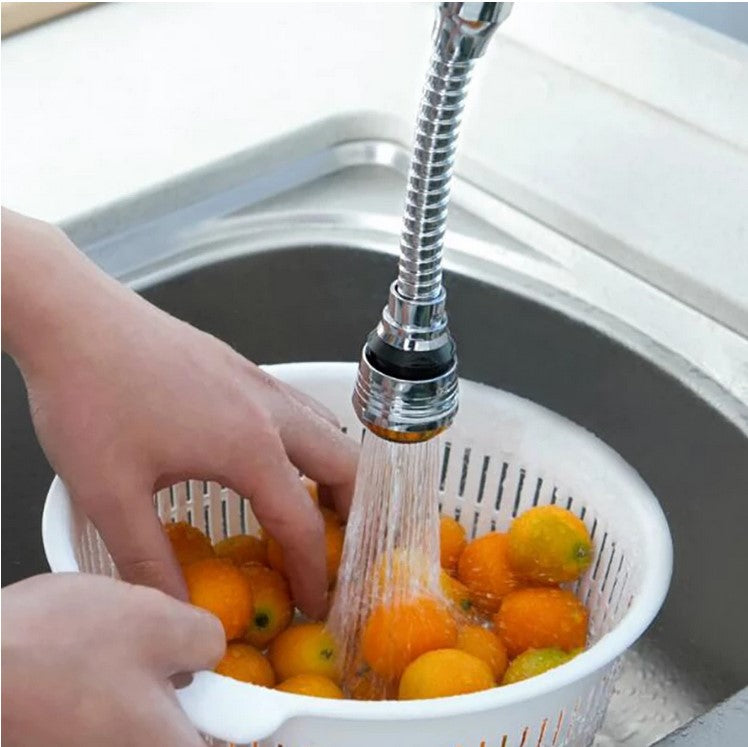 2 Modes 360 Rotatable Bubbler High Pressure Faucet Extender Water