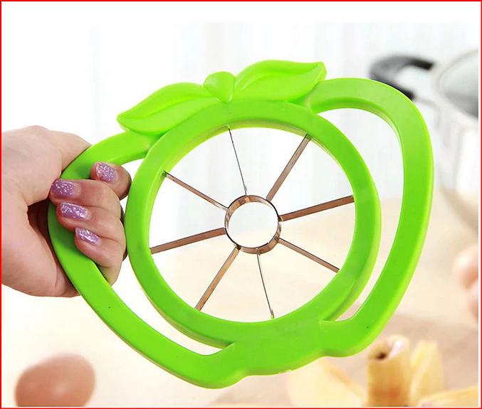 Apple Slicer Cutter Pear Fruit Divider Tool Comfort Handle Apple Peel