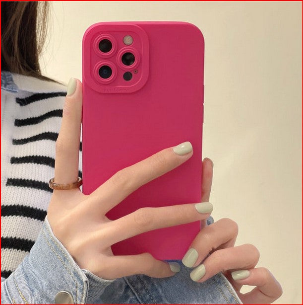 Matte Camera Protection Case for Apple iPhone 14 13 12 11 Pro Max Plus